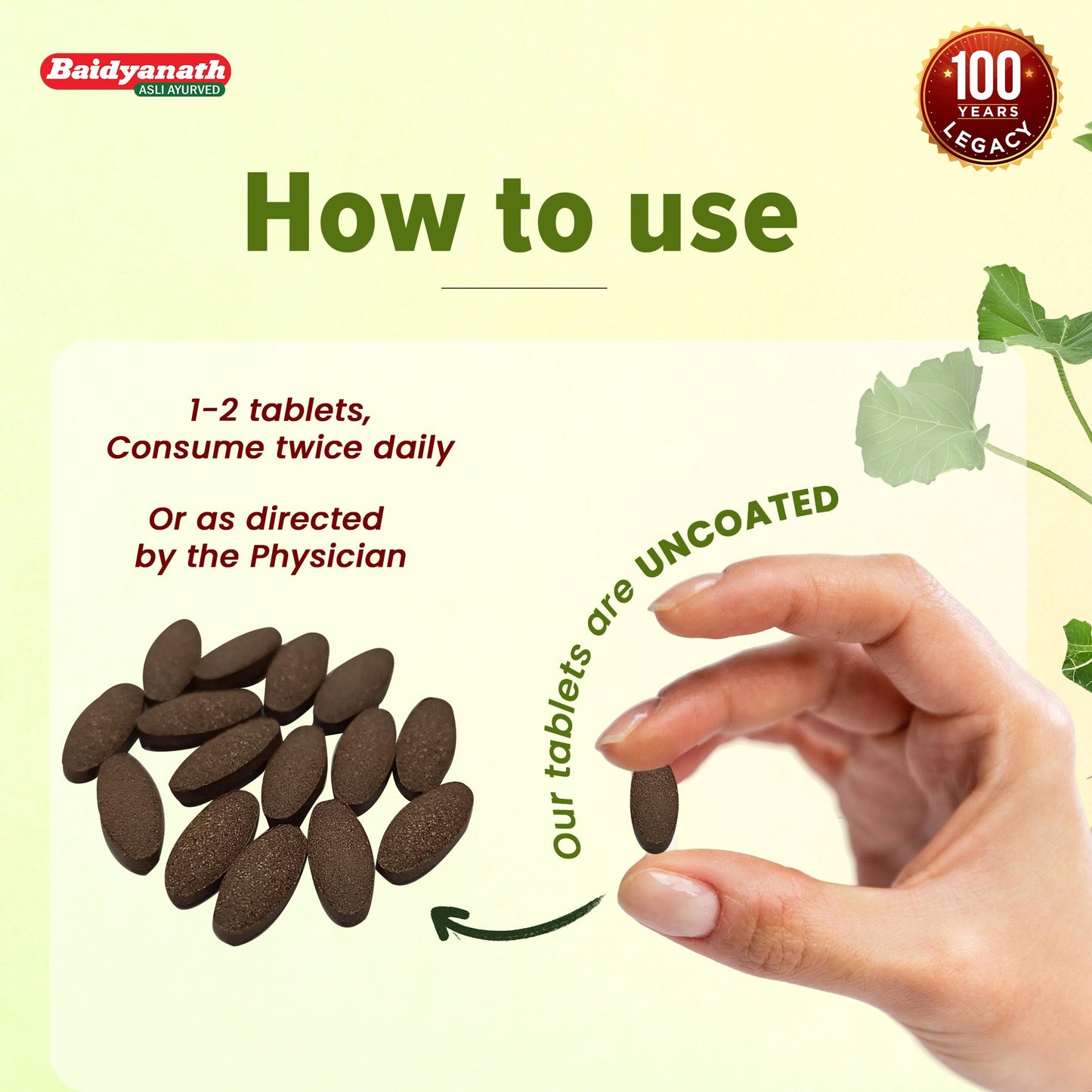 Baidyanath Arjun 60 Tablet For Healthy Heart Functions