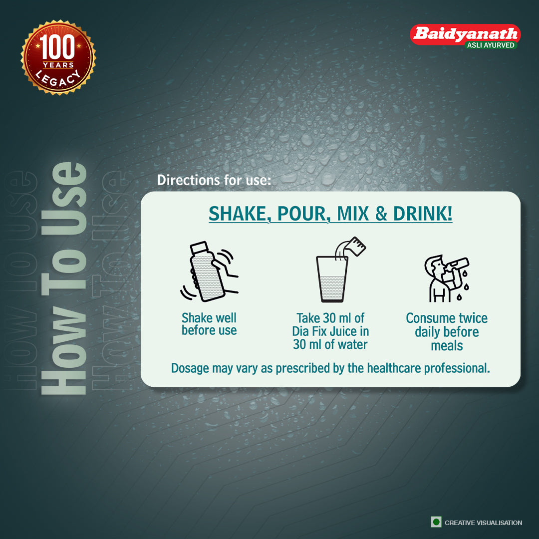 Baidyanath Dia Fix Juice 1 Ltr