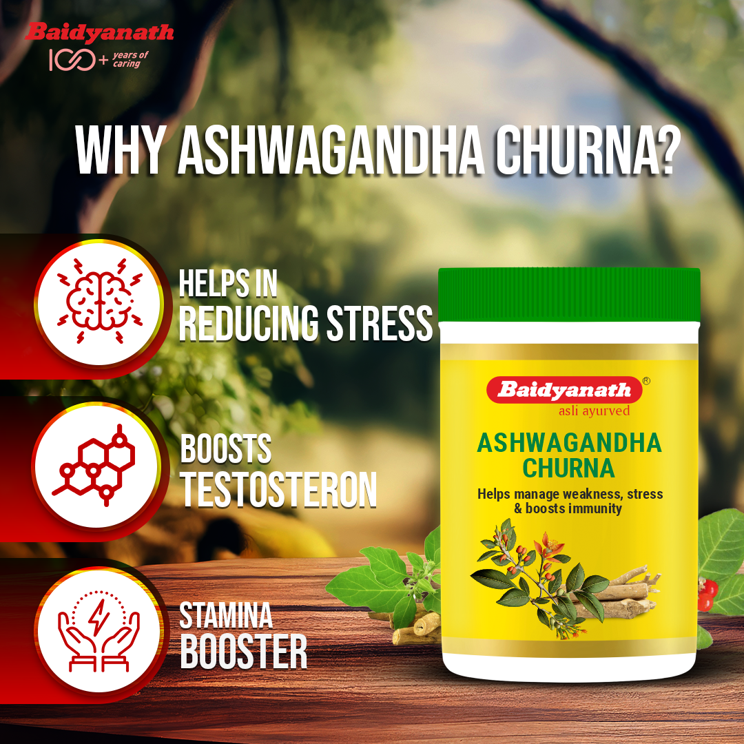 Baidyanath Ashwagandha Churna 100g