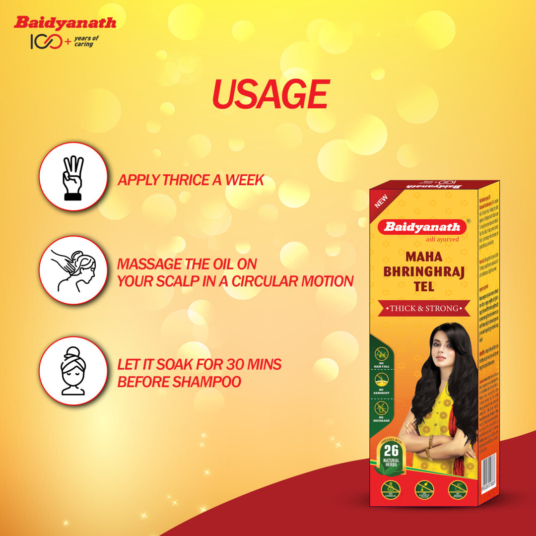 Ultimate Hair Care Duo Bhringraj Shampoo & Mahabhringraj Oil