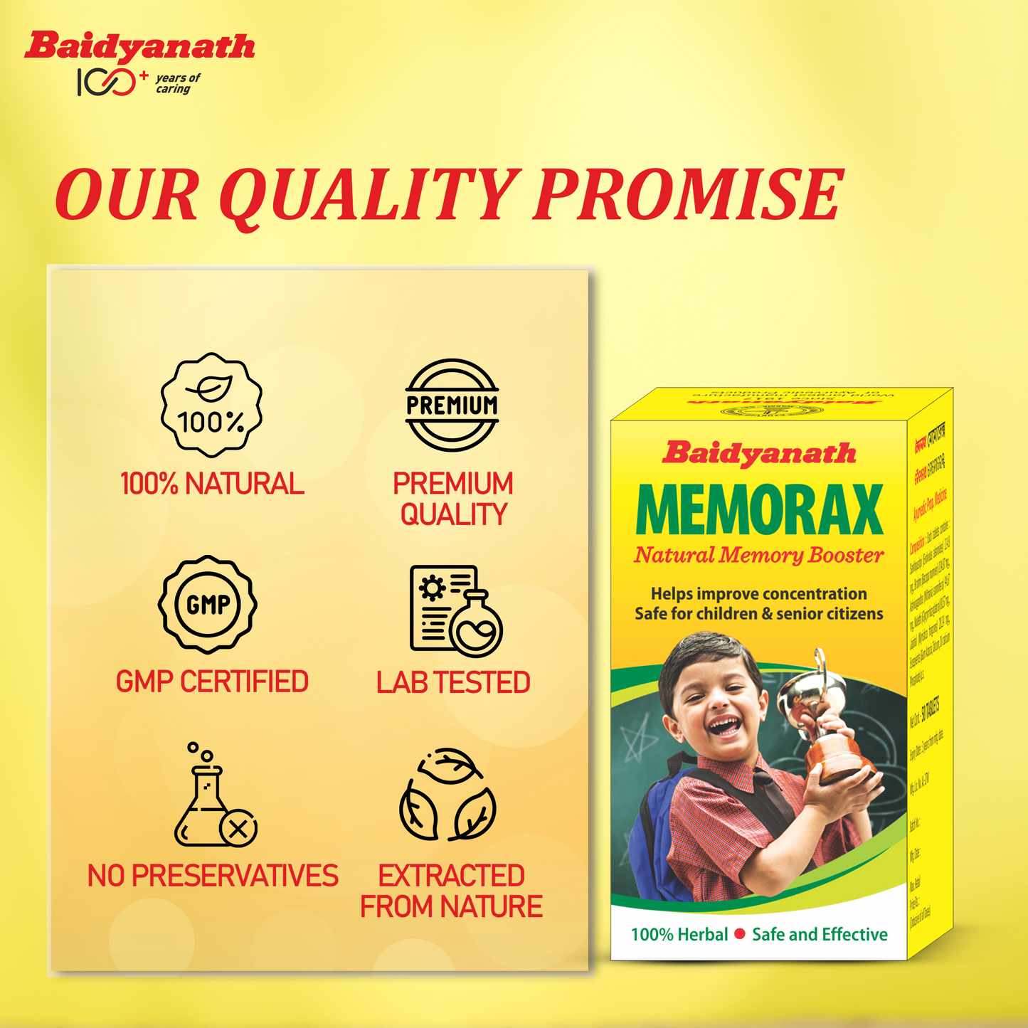 Baidyanath Memorax Tablets