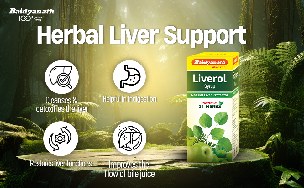 Baidyanath Liverol Syrup 450ml