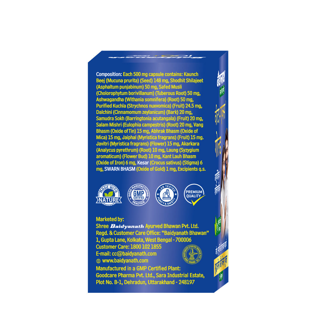 Baidyanath VitaEx Gold For Men 20 Capsules