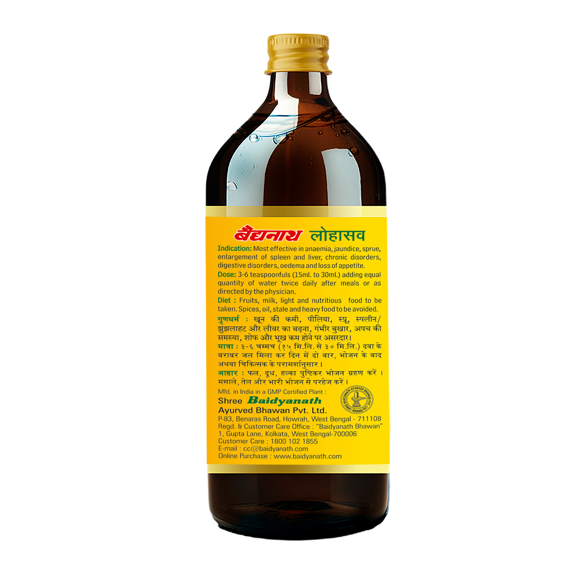 Baidyanath Lohasava 450ml