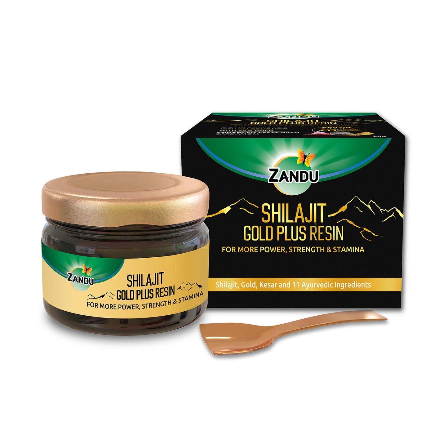 Zandu Shilajit Gold Plus Resin 20g