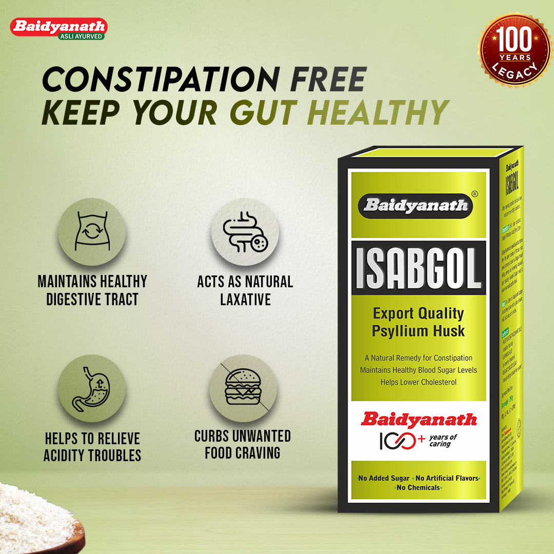 Baidyanath Isabgol (Psyllium husk)