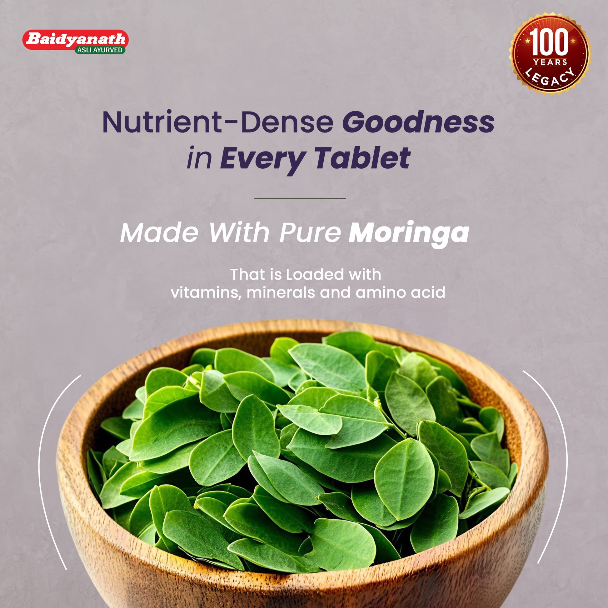 Baidyanath Moringa 60 Tablets For Joint Health And Enhance Metabolism