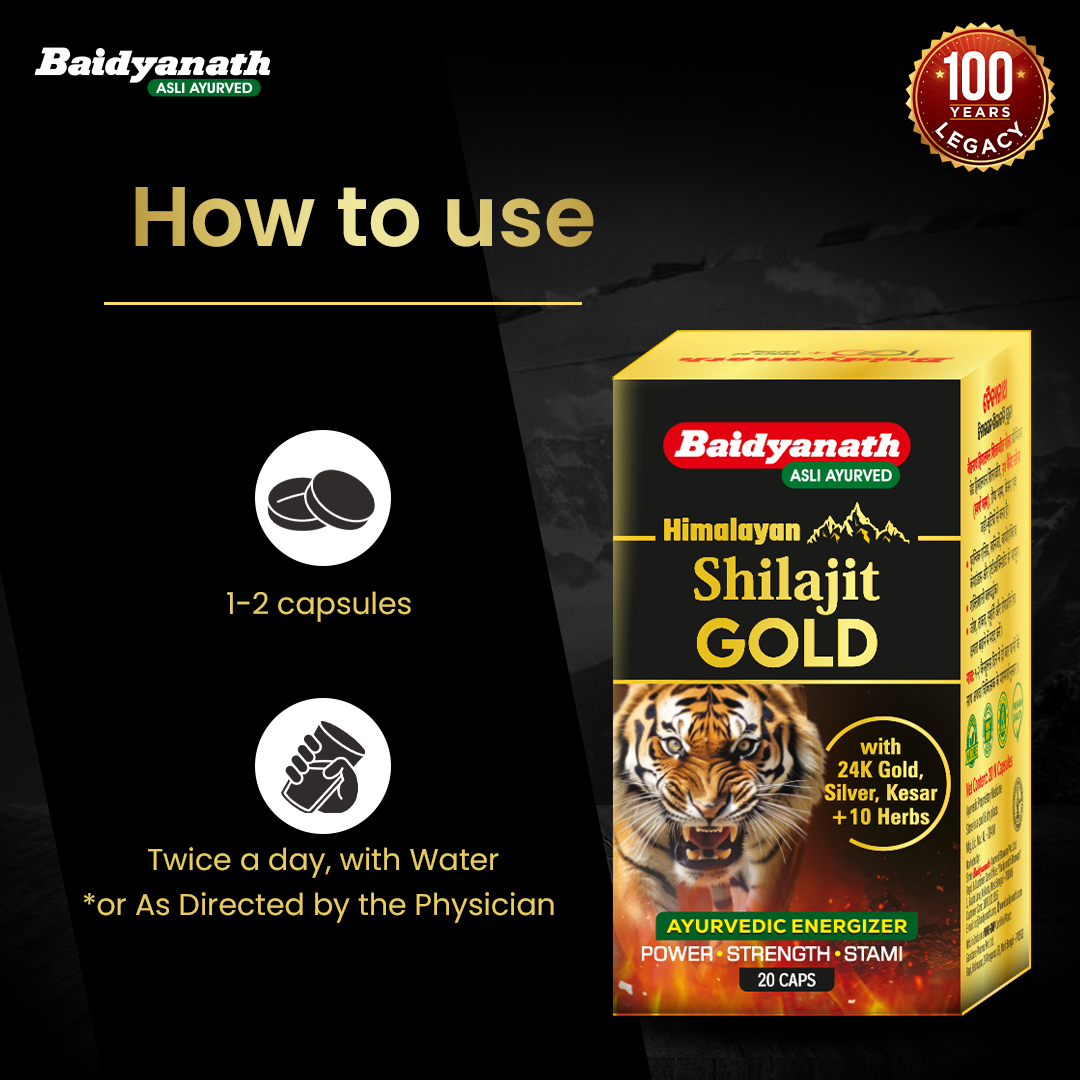 Baidyanath Shilajeet - 50 Tablets