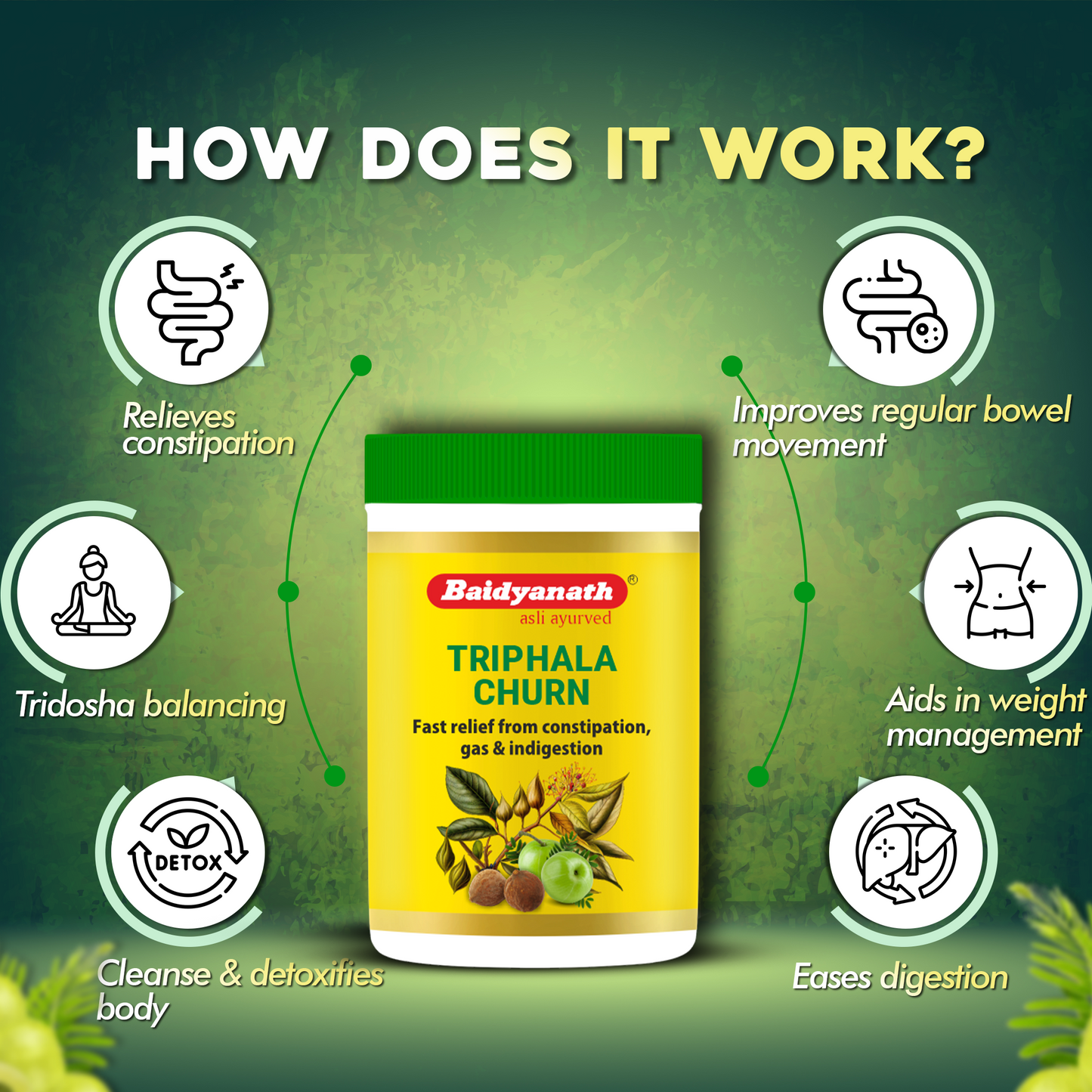 Baidyanath Pirrhoids & Triphala Churna
