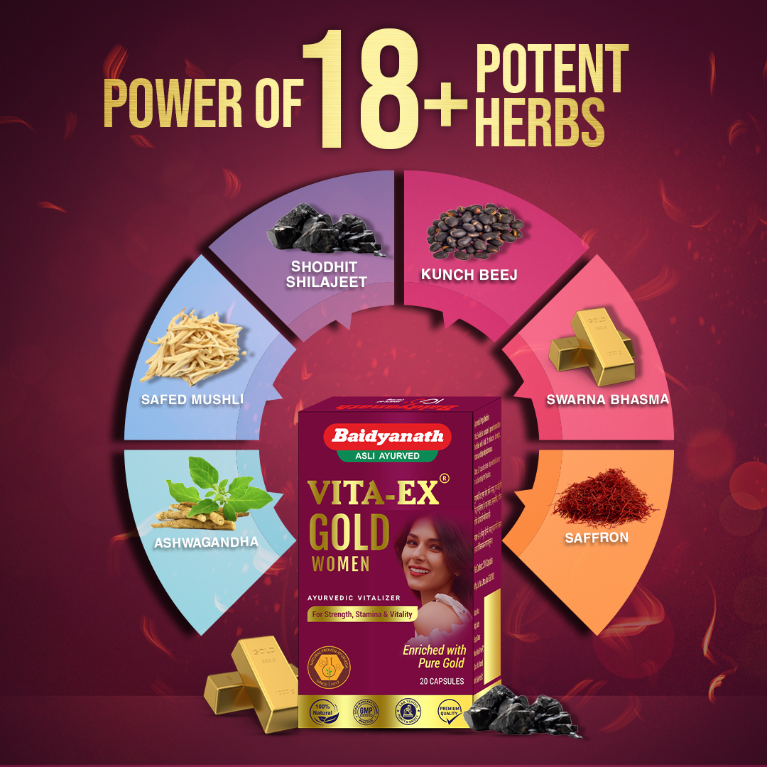 Baidyanath VitaEx Gold Women 20 Capsules