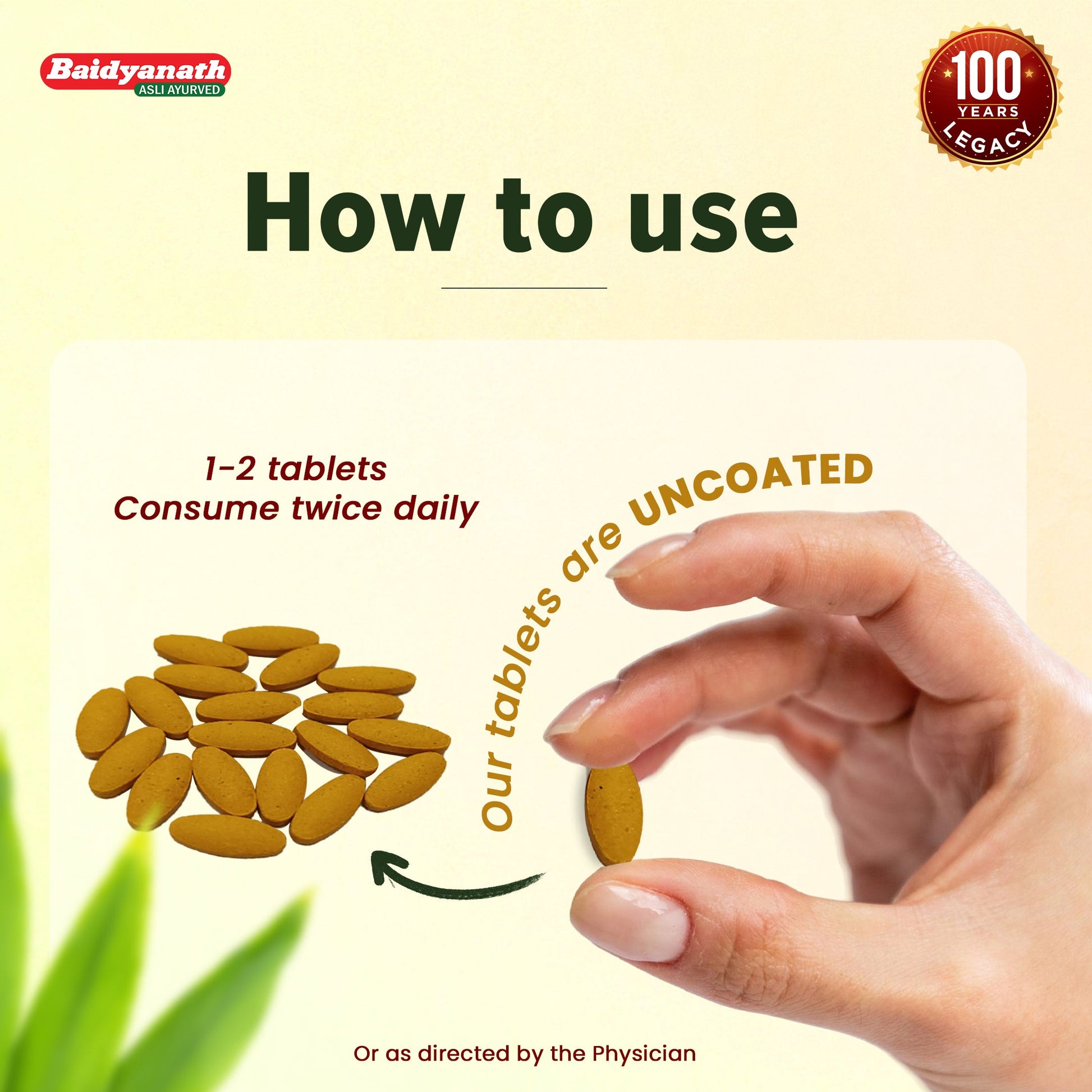 Baidyanath Haldi 60 Tablet