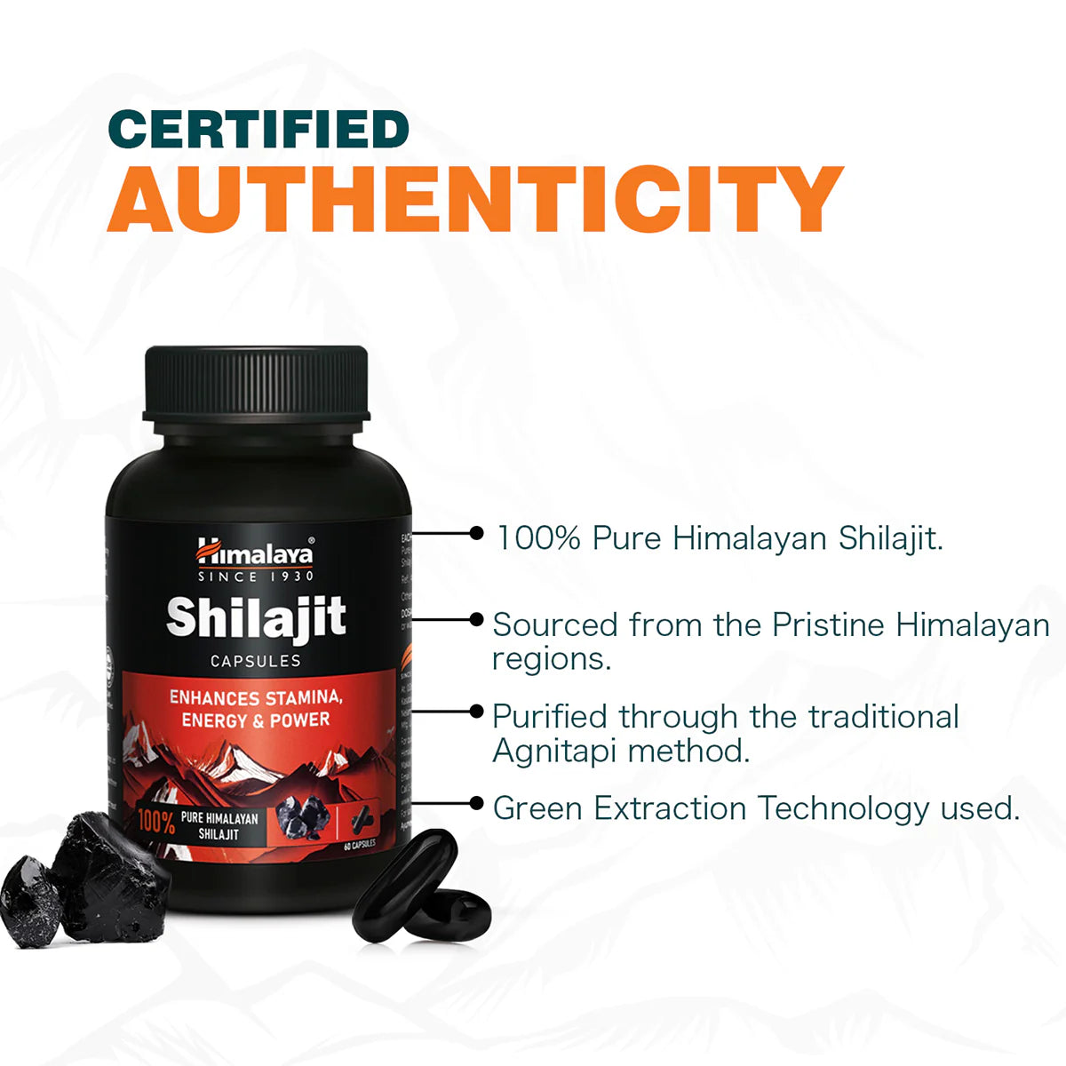 Shilajit 60 Capsules