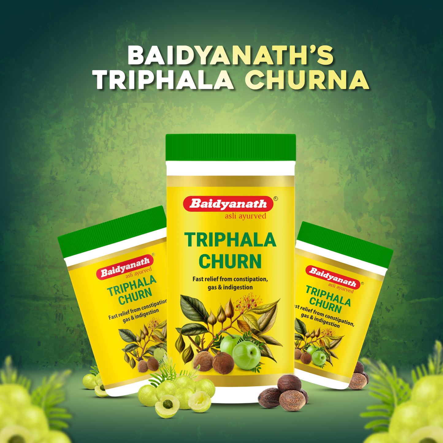 Baidyanath Pirrhoids & Triphala Churna