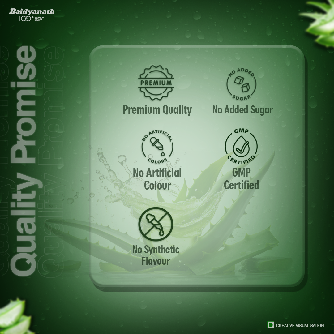Baidyanath Amla Juice and Aloevera Juice Combo