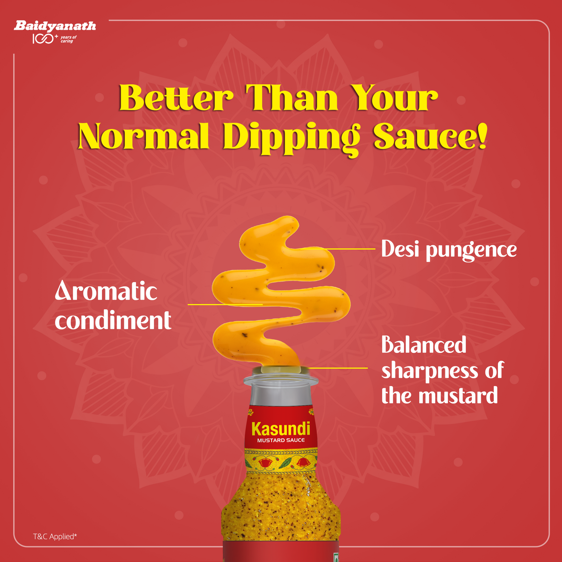 Baidyanath Kasundi A Traditional Bengali Mustard Sauce 200g (Pack Of 2)