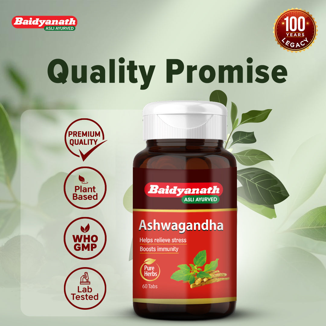 Baidyanath Ashwagandha 60 Tablet
