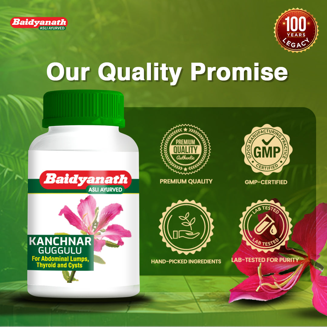 Baidyanath Kanchnar Guggulu 80 Tablets
