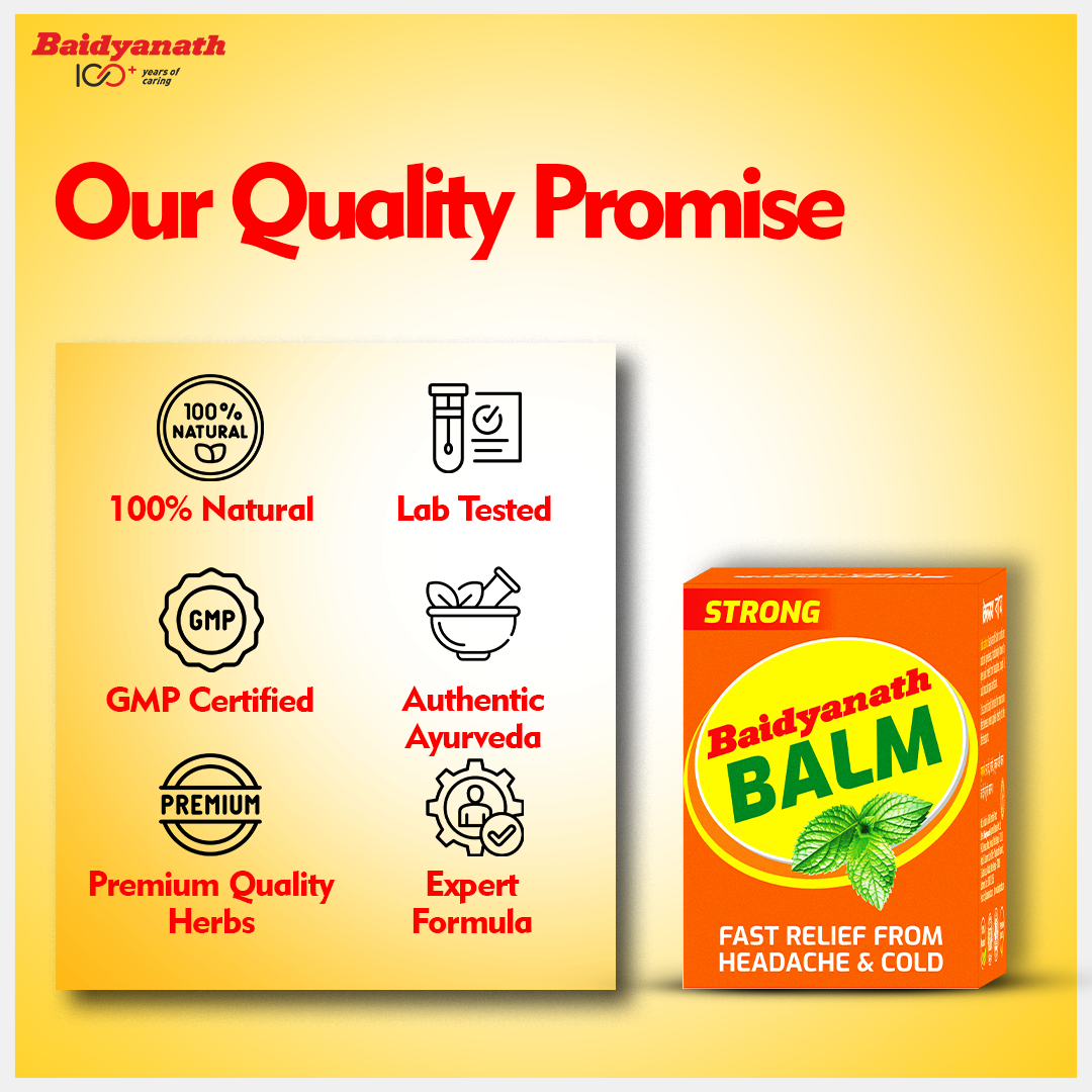 Baidyanath Balm 8ml (Pack Of 5)