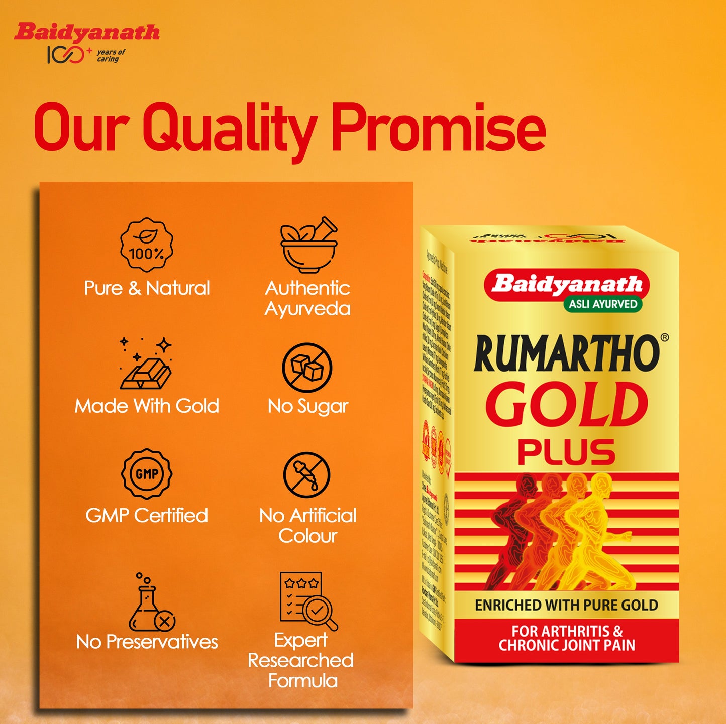 Baidyanath Rumartho Gold Plus 30 Capsules
