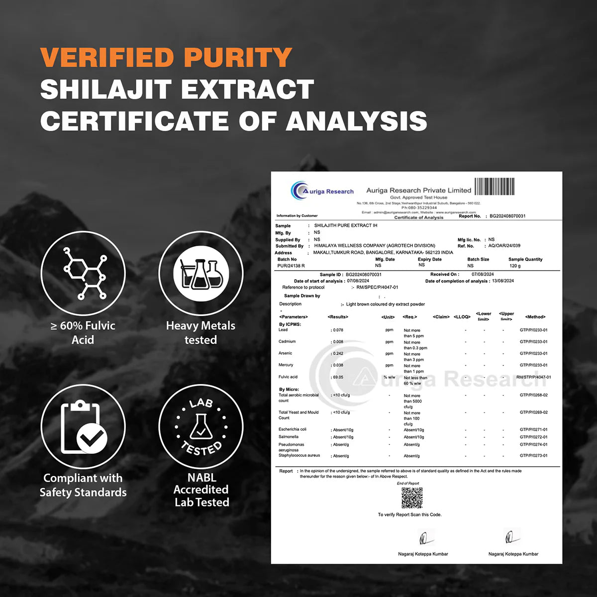 Shilajit 60 Capsules