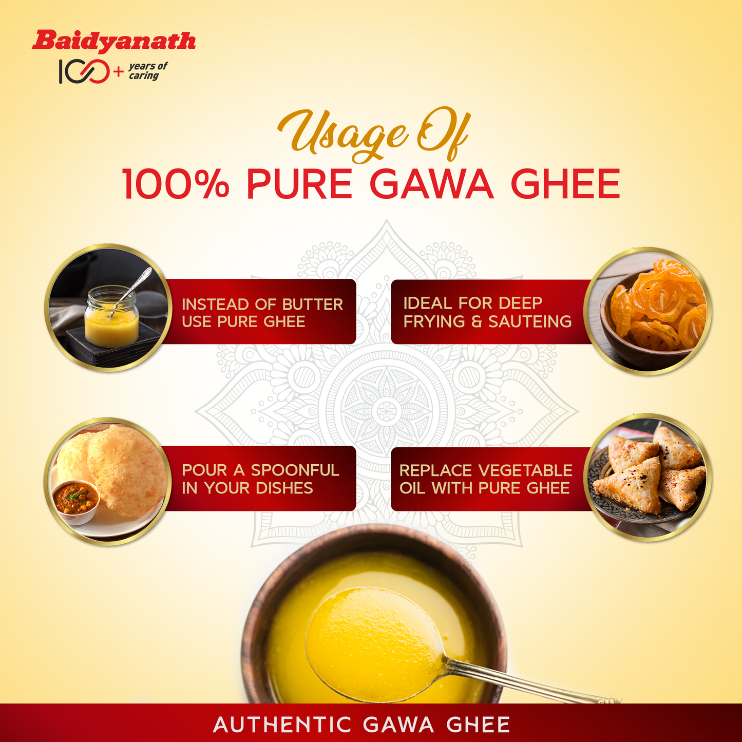 Premium Bengali Cow Ghee - 500ml