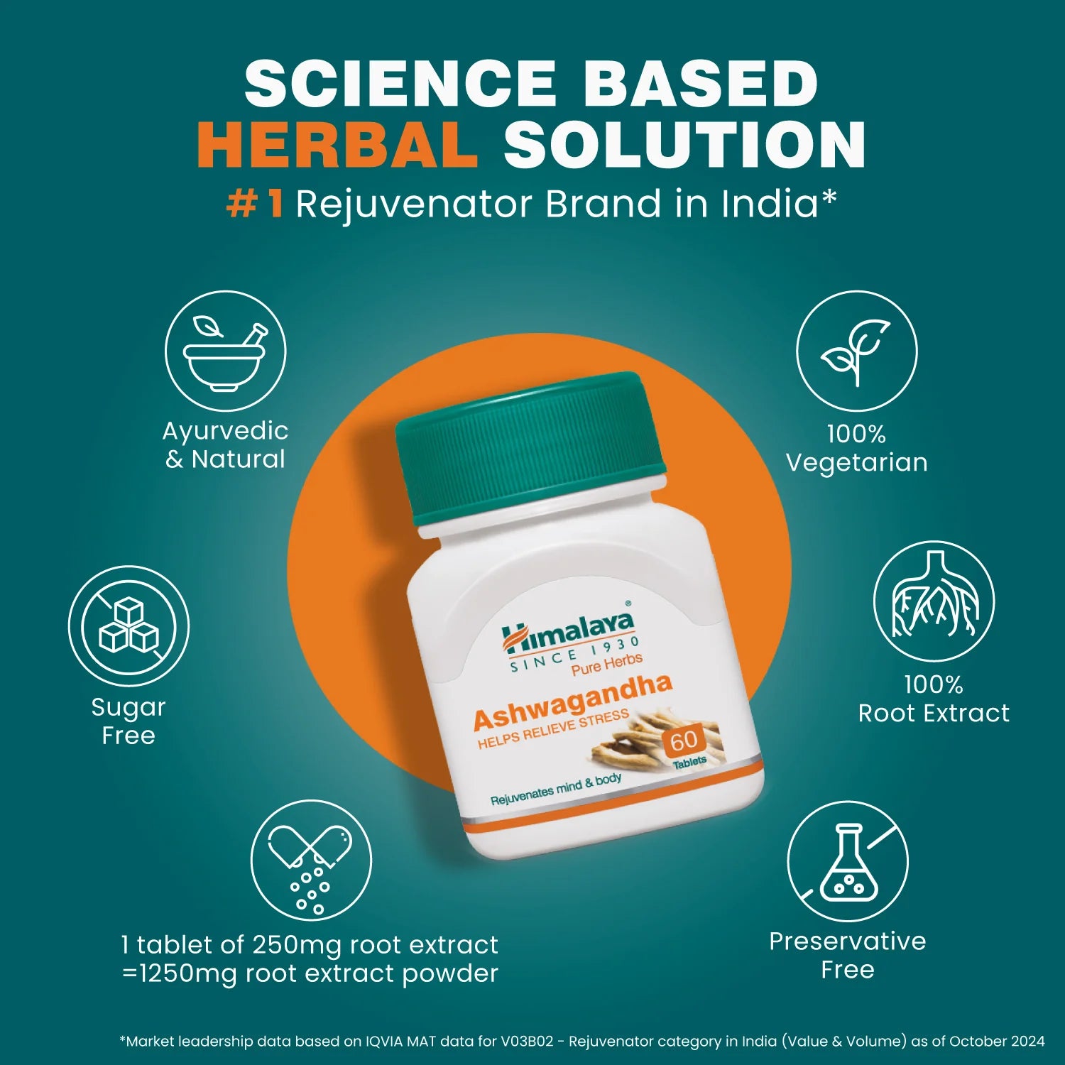 Ashvagandha 60 Tablets