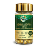 Zandu Ashwagandha KSM-66 (60 Capsules)