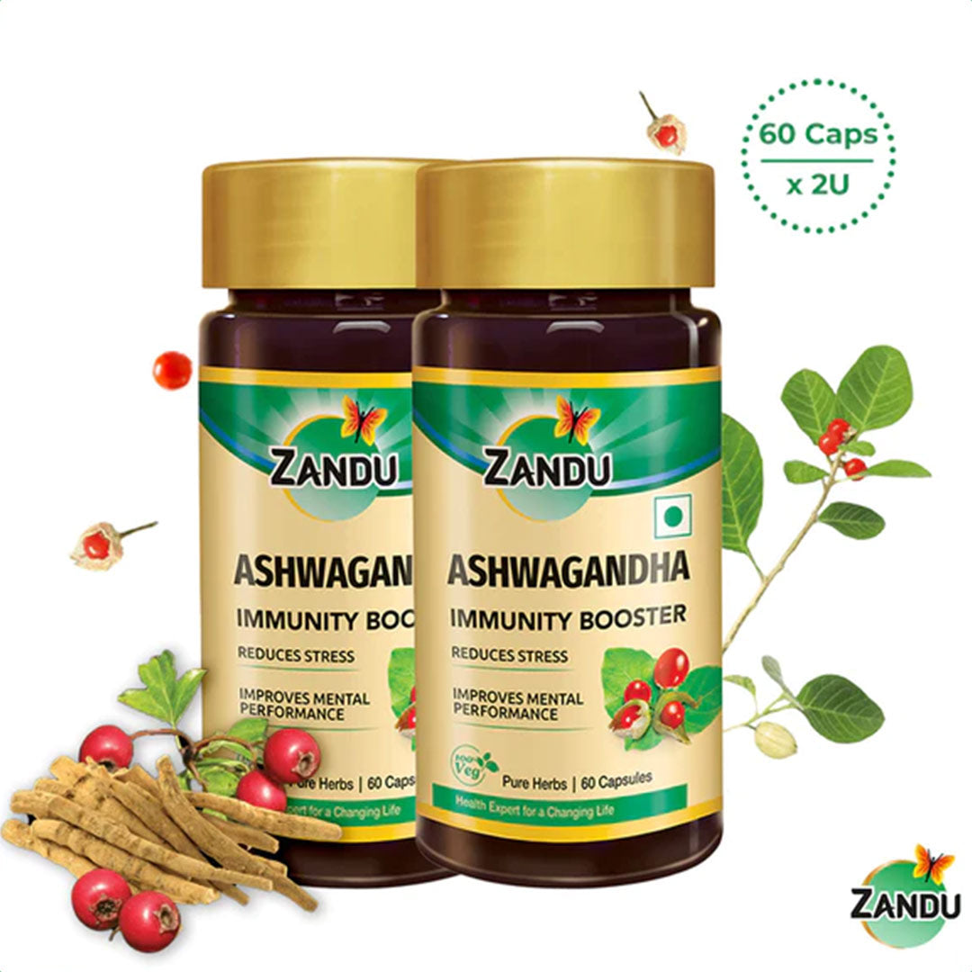 Zandu Pure Ashwagandha Capsules