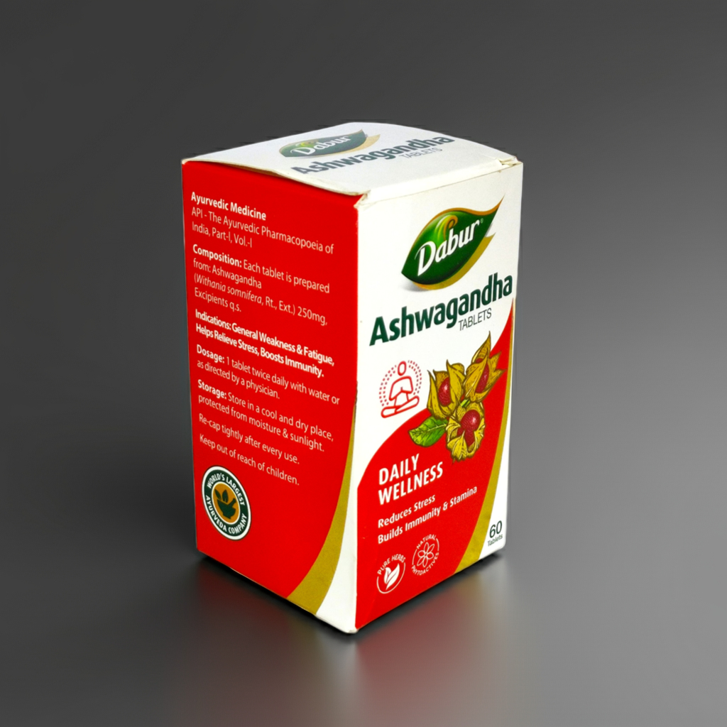 Dabur Ashwagandha 60 Tablets