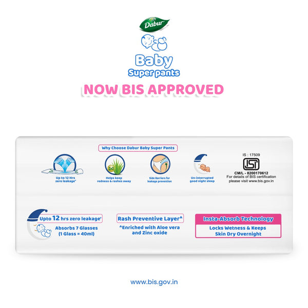 Dabur Baby Super Pants Extra Large 24 Pieces