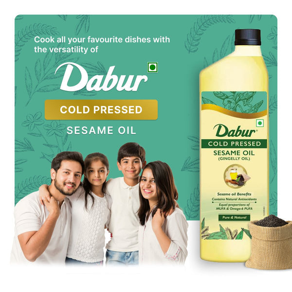 Dabur Cold Pressed Sesame Oil 1L