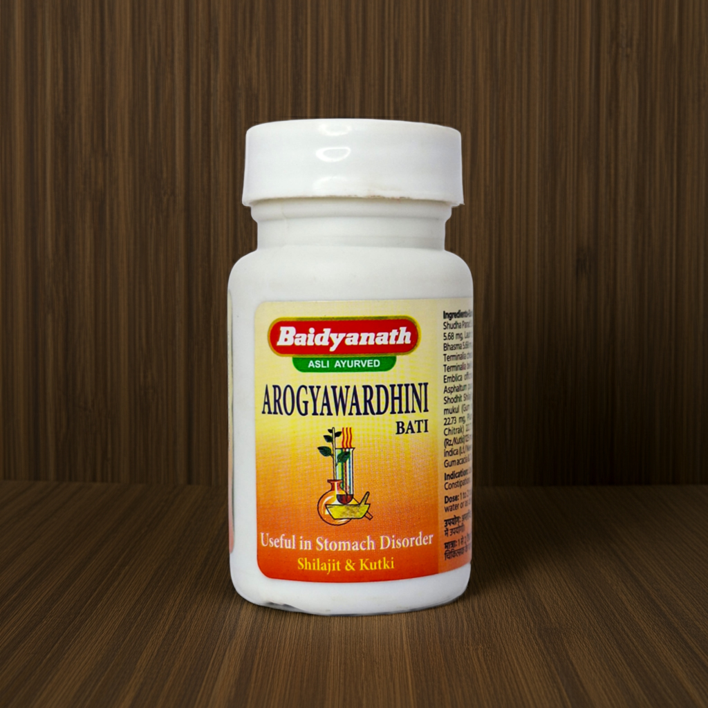 Baidyanath Arogyavardhini Bati 40 Tablets – Classical Ayurvedic