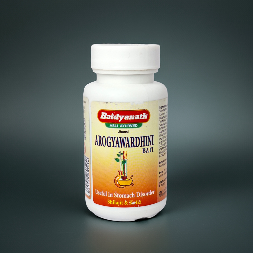 Baidyanath Arogyawardhini Bati 80 Tablet – Ayurvedic Herbal Support