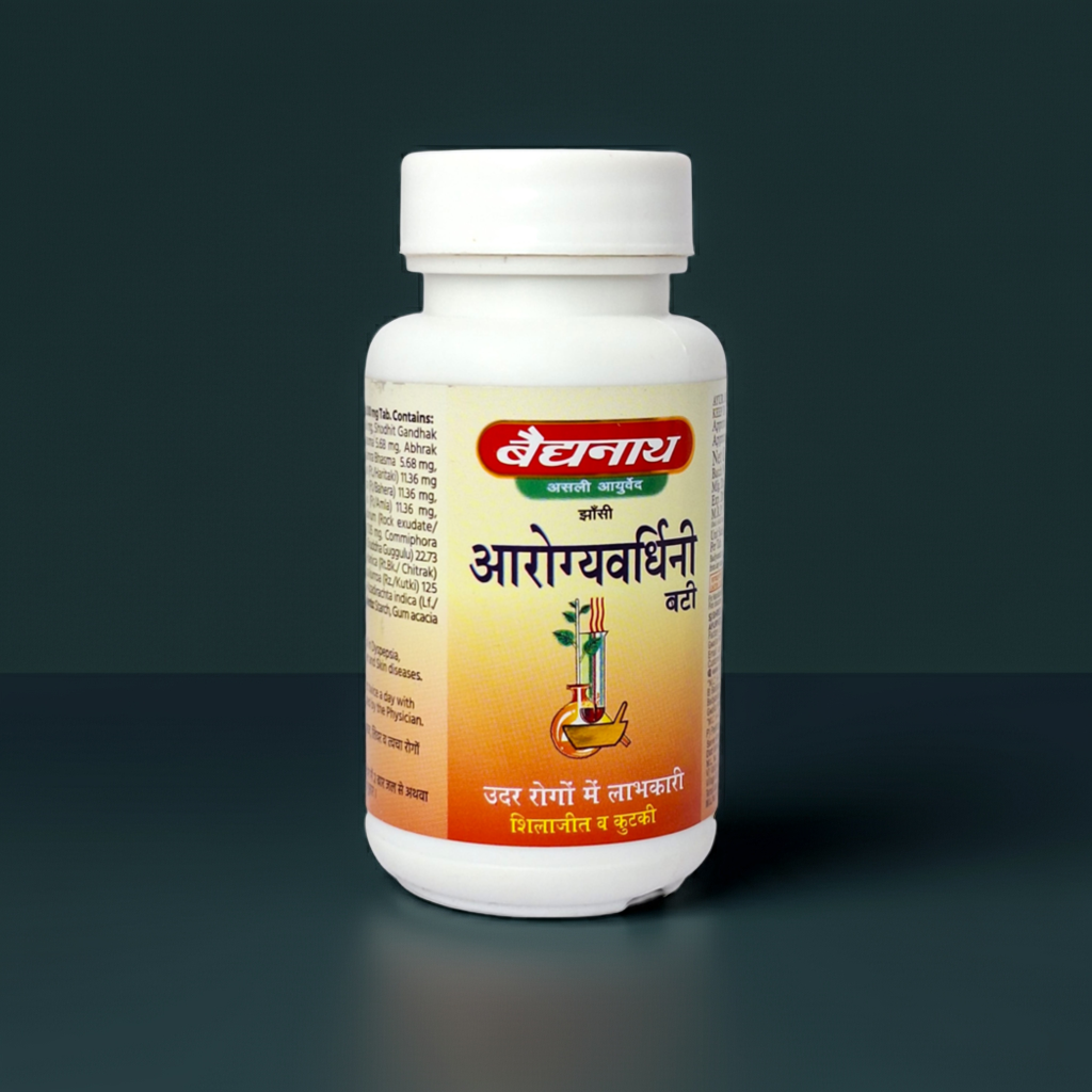 Baidyanath Arogyawardhini Bati 80 Tablet – Ayurvedic Herbal Support