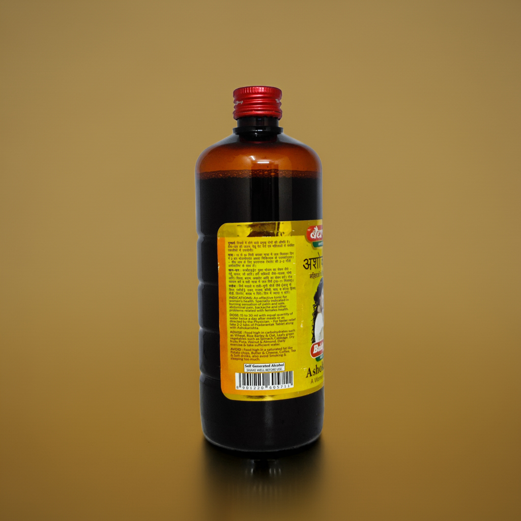 Baidyanath (Jhansi) Ashokarishta Special 450ml – Traditional Ayurvedic Herbal Tonic for Women
