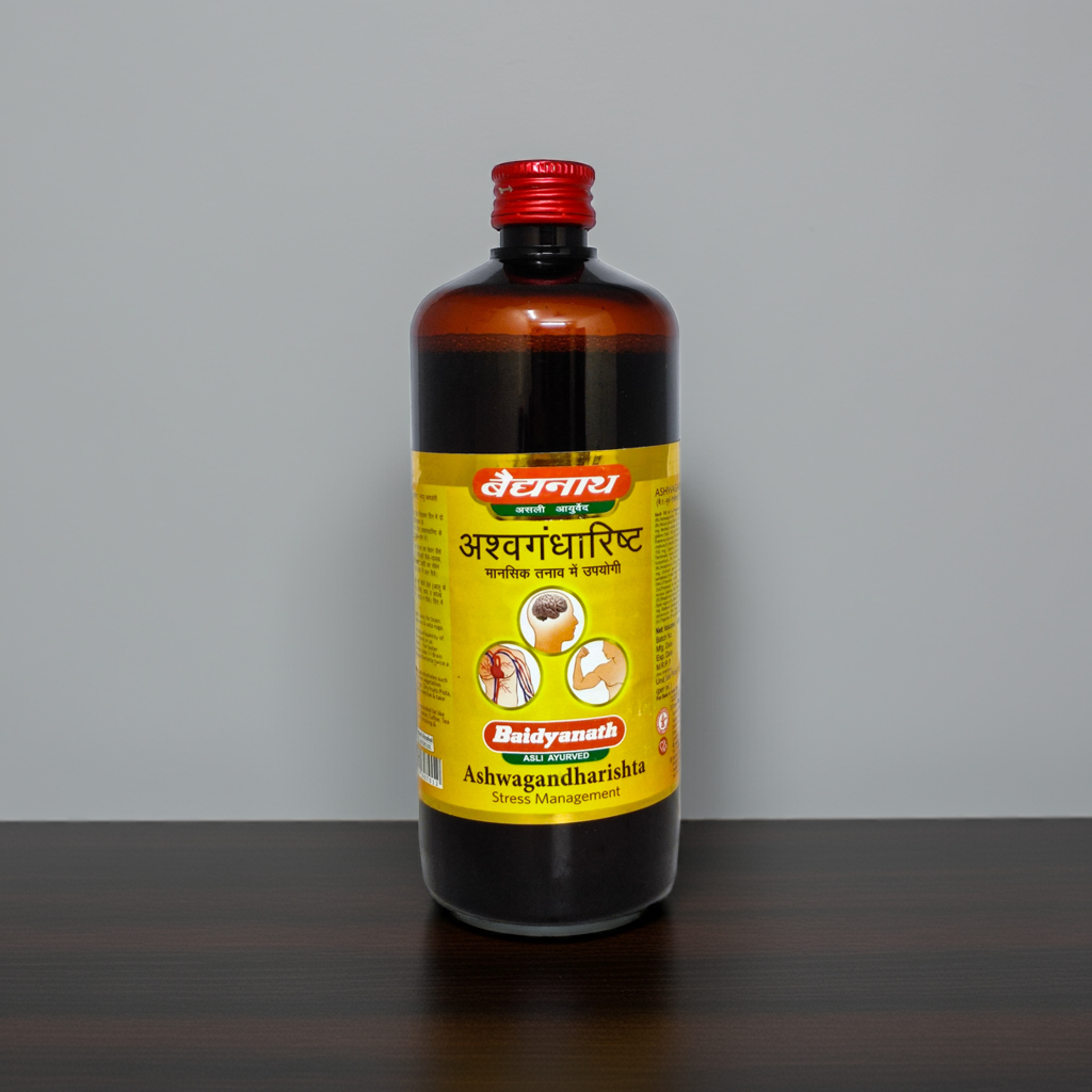 Baidyanath Ashwagandharishta 450ml – Ayurvedic Herbal Tonic with Ashwagandha 