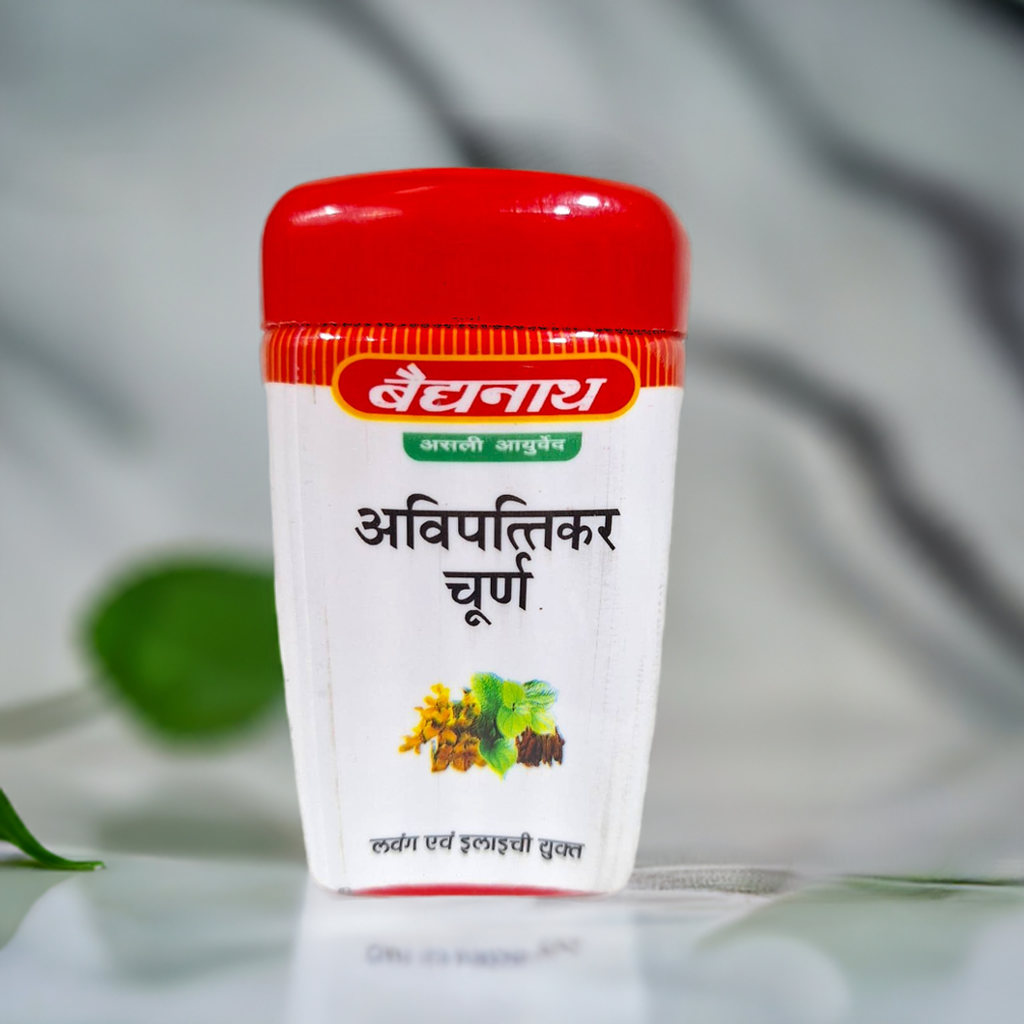 Baidyanath Avipattikar Churna 60g (Pack Of 2) – Ayurvedic Herbal Blend with Ginger, Amla & Cardamom