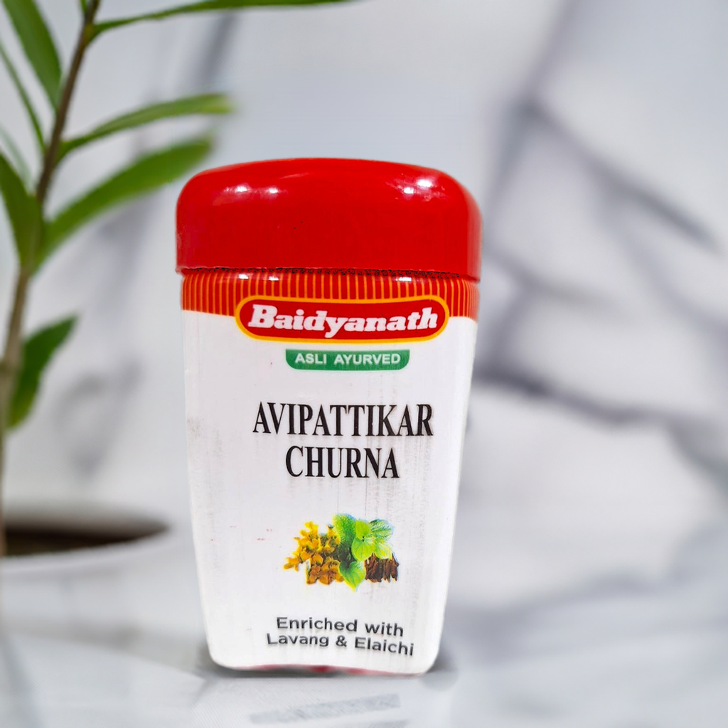 Baidyanath Avipattikar Churna 60g (Pack Of 2) – Ayurvedic Herbal Blend with Ginger, Amla & Cardamom