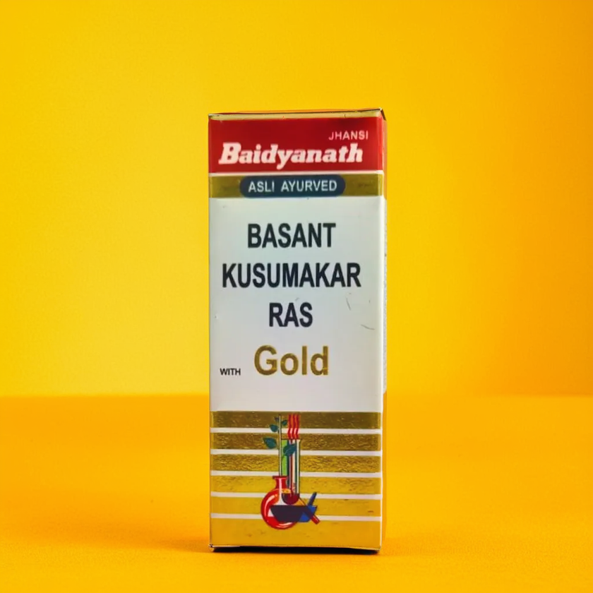 Baidyanath Basant Kusumakar Ras Gold (25 Tablets)