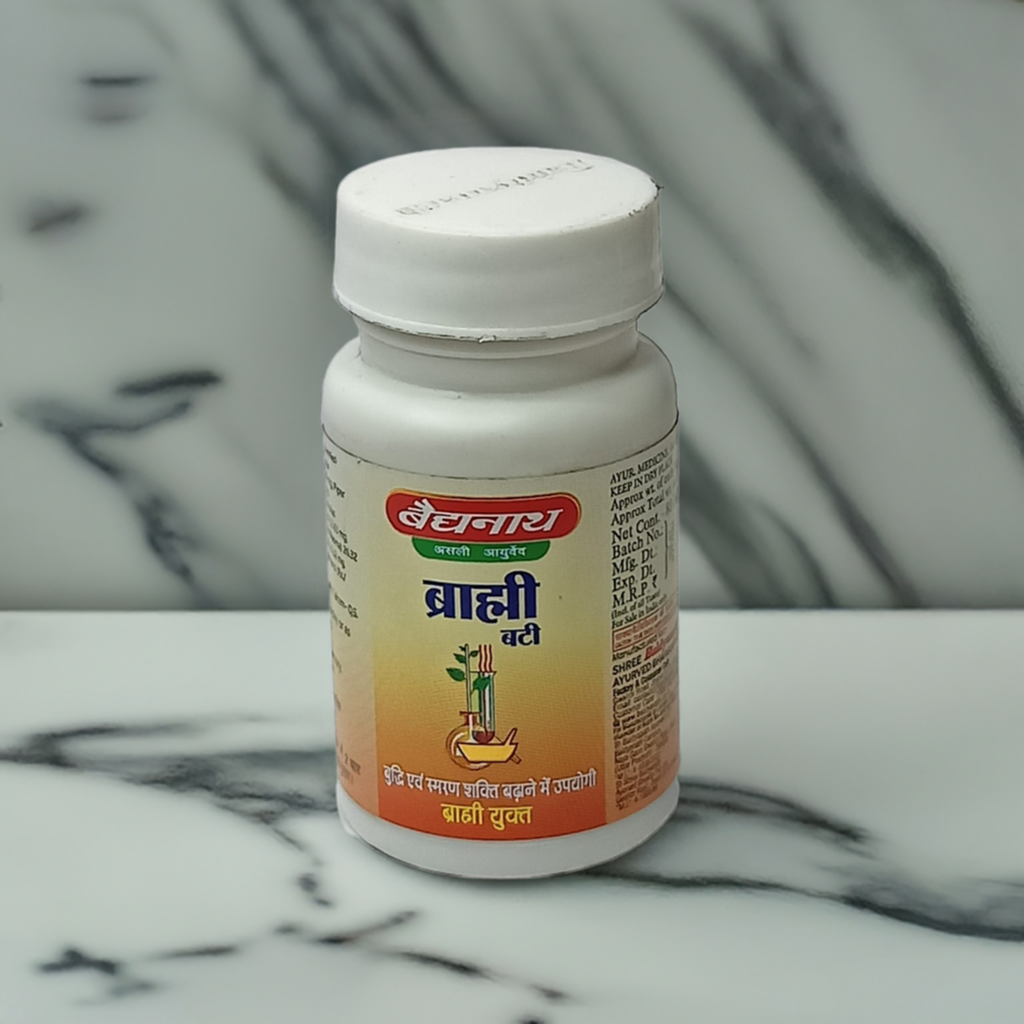 Baidyanath Bramhi Bati 80 Tablets – Traditional Ayurvedic Herbal Supplement