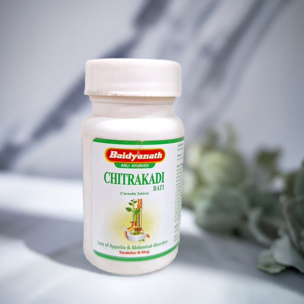 Baidyanath Chitrakadi Bati 40 Tablets (Pack Of 2)