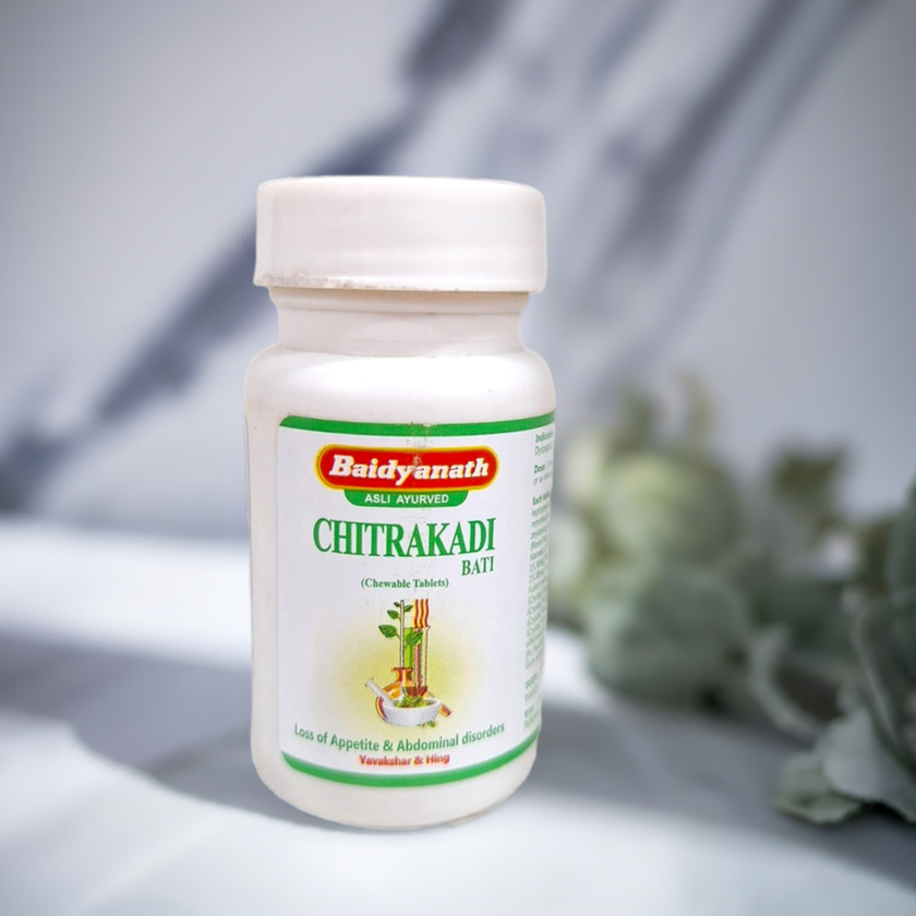 Baidyanath Chitrakadi Bati 40 Tablets (Pack Of 2)
