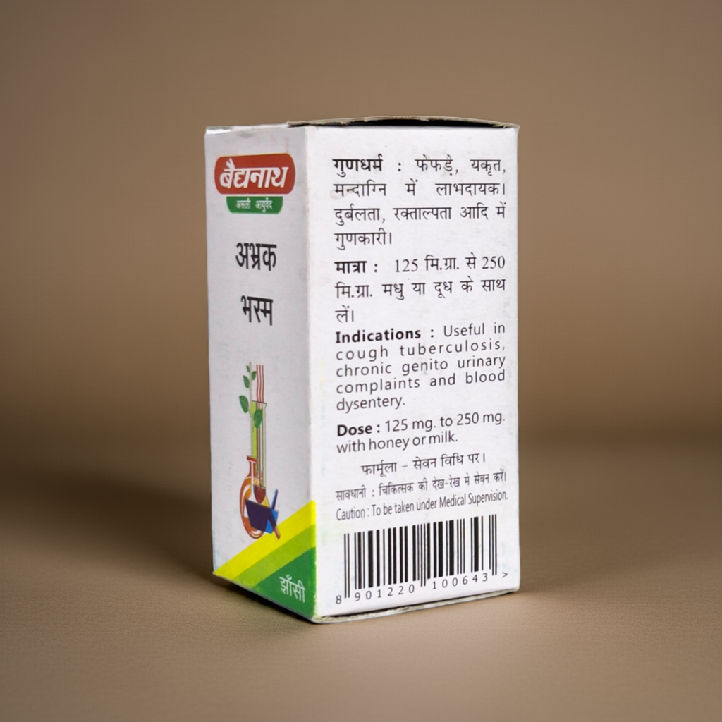 Baidyanath (Jhansi) Abhrak Bhasma 10g