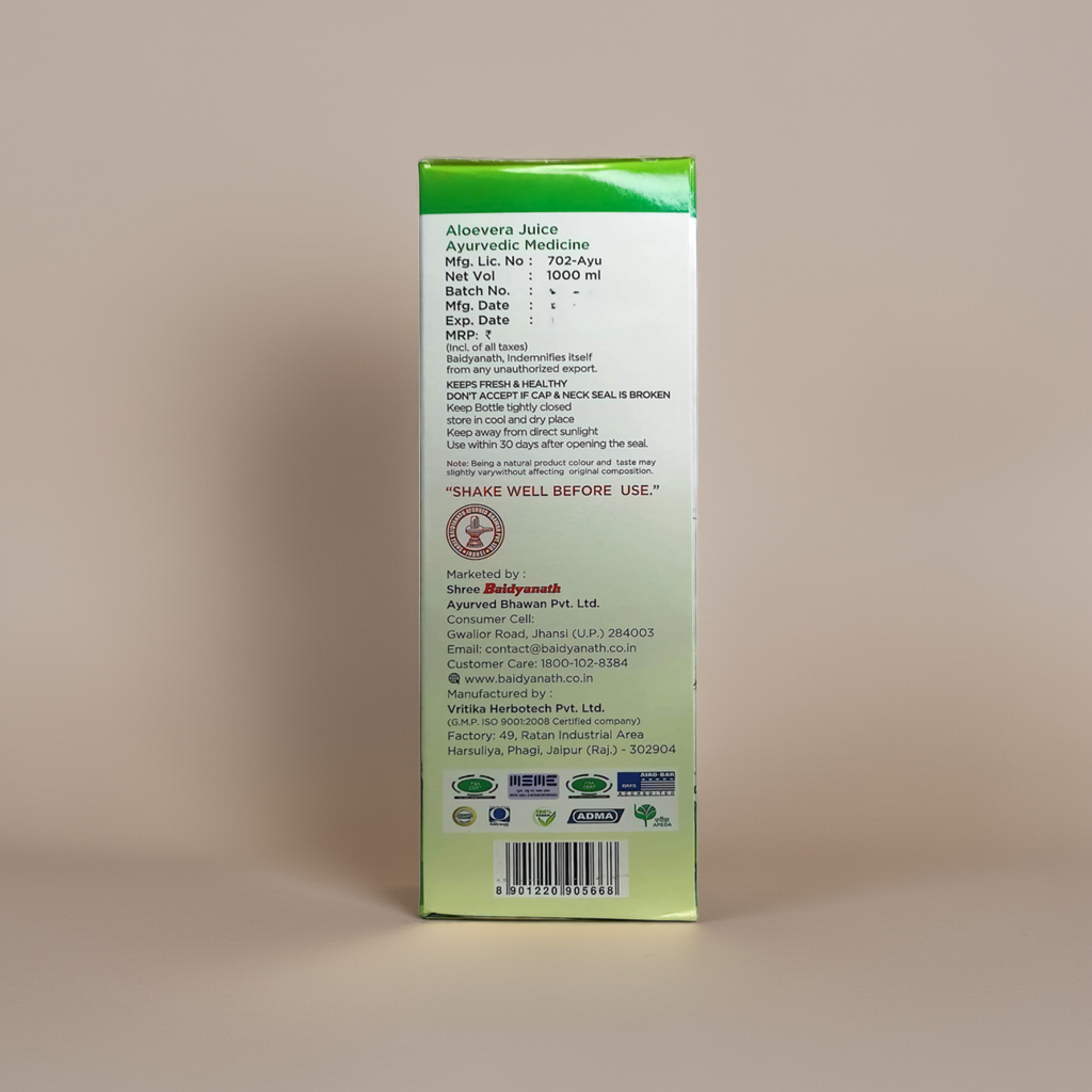 Baidyanath (Jhansi) Aloe Vera Juice 1 Ltr