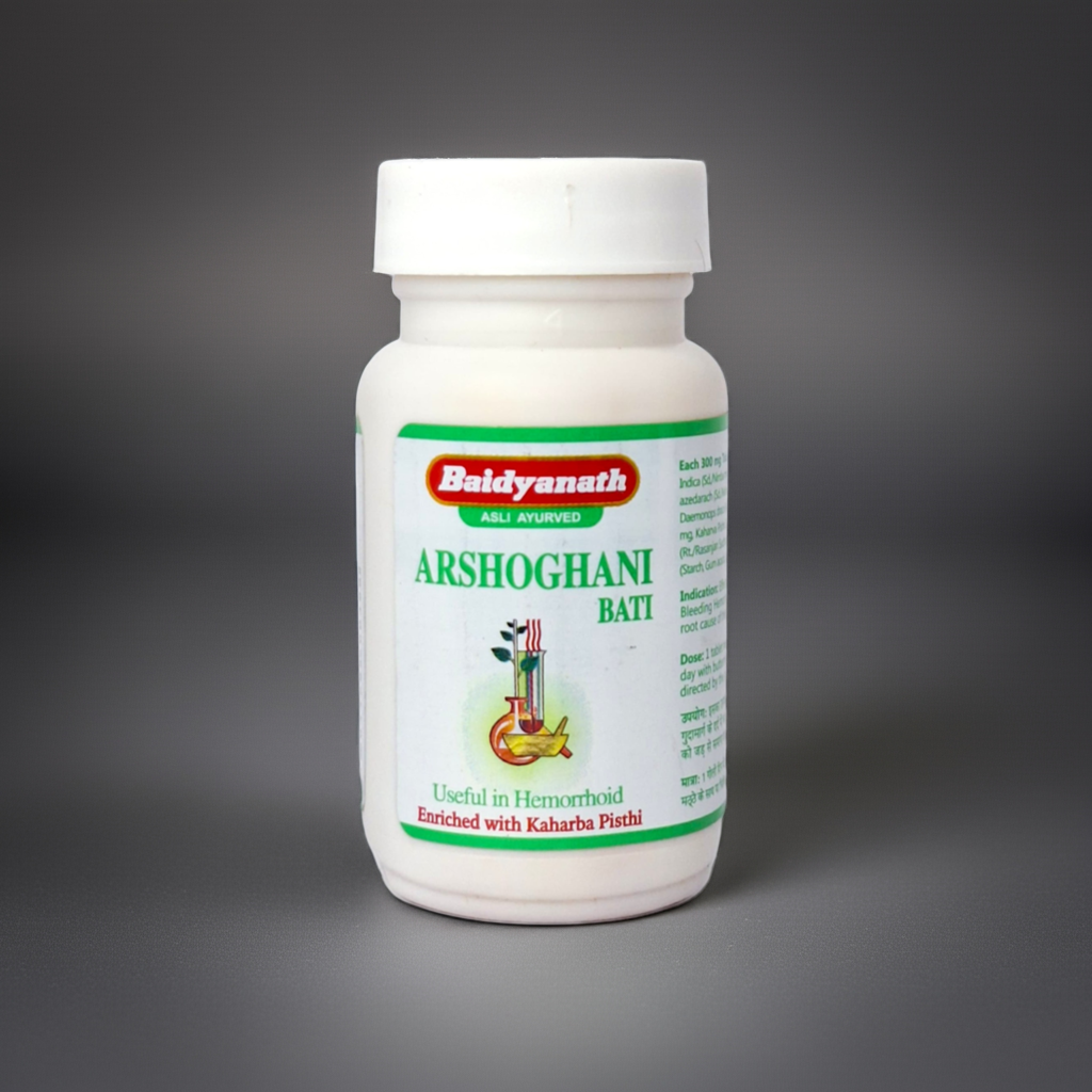 Baidyanath (Jhansi) Arshoghni Bati 40 Tablets