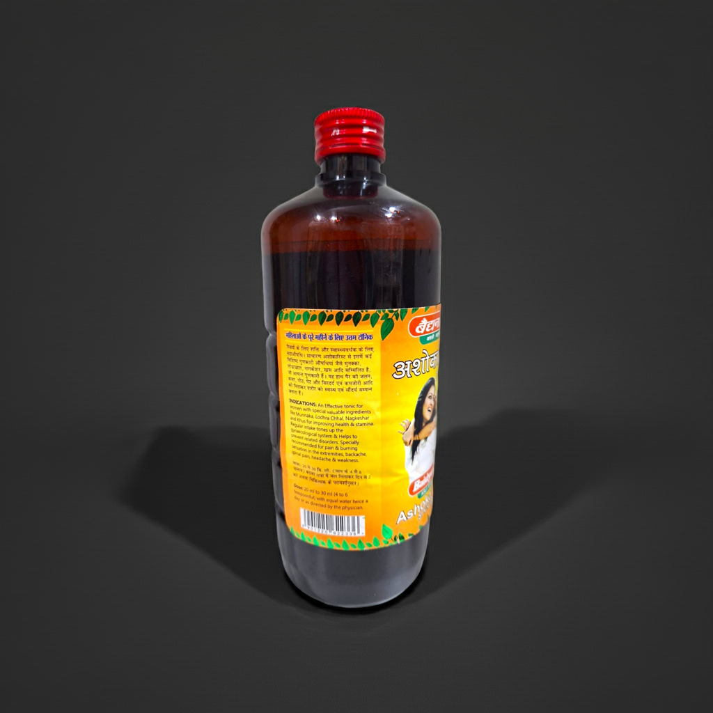 Baidyanath (Jhansi) Ashokarishta Special 450ml – Traditional Ayurvedic Herbal Tonic for Women
