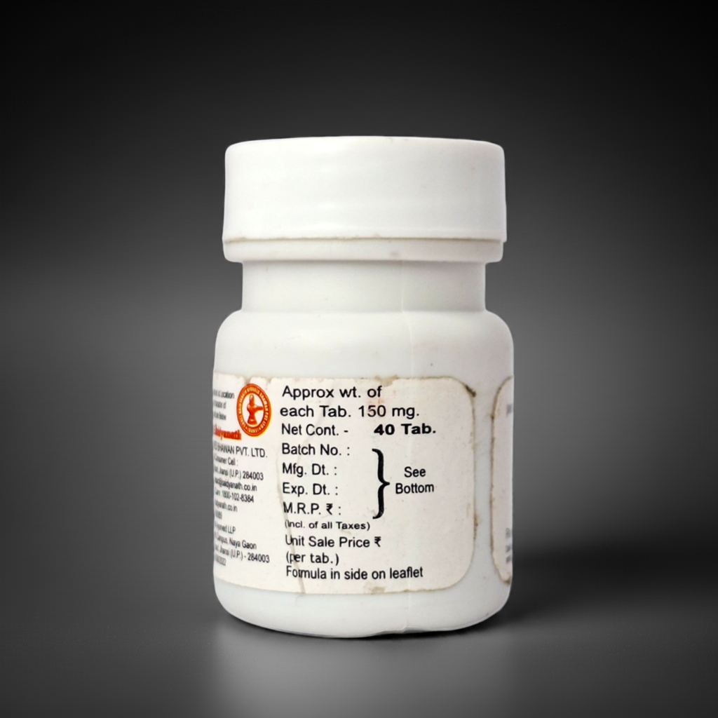 Talkeshwar Ras Baidyanath (Jhansi) Bangeshwar Ras 40 Tablets – Ayurvedic Formula ...