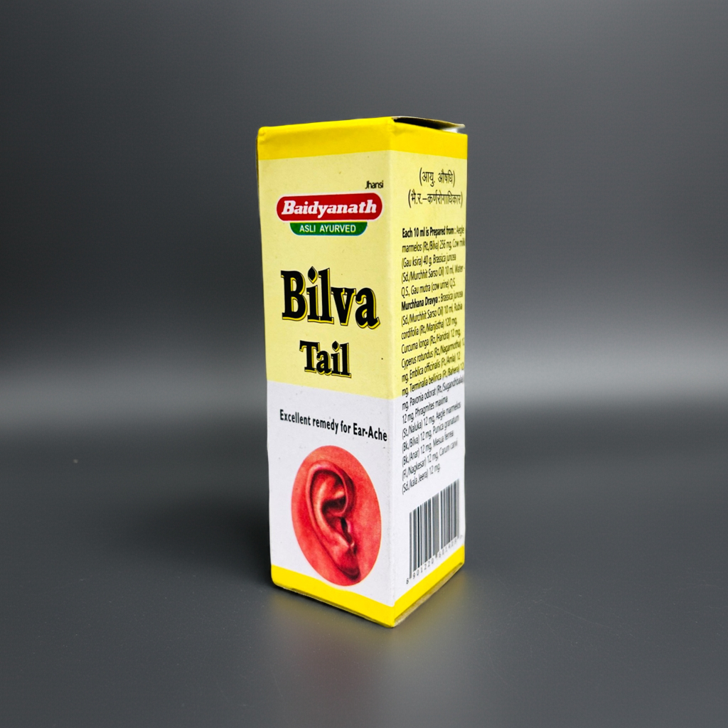 Baidyanath (Jhansi) Bilva Tail 25ML (Pack Of 2) – Herbal Oil with Bilva and Sesame Base