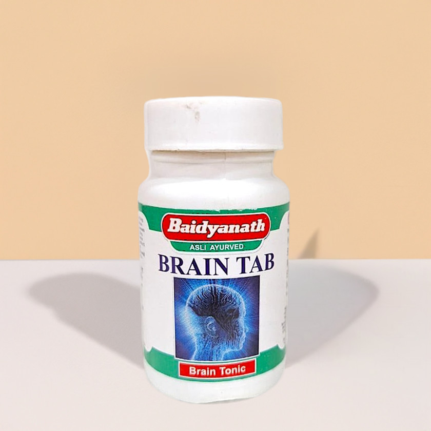 Baidyanath (Jhansi) Brain Tab 50 Tablet (Pack Of 2)