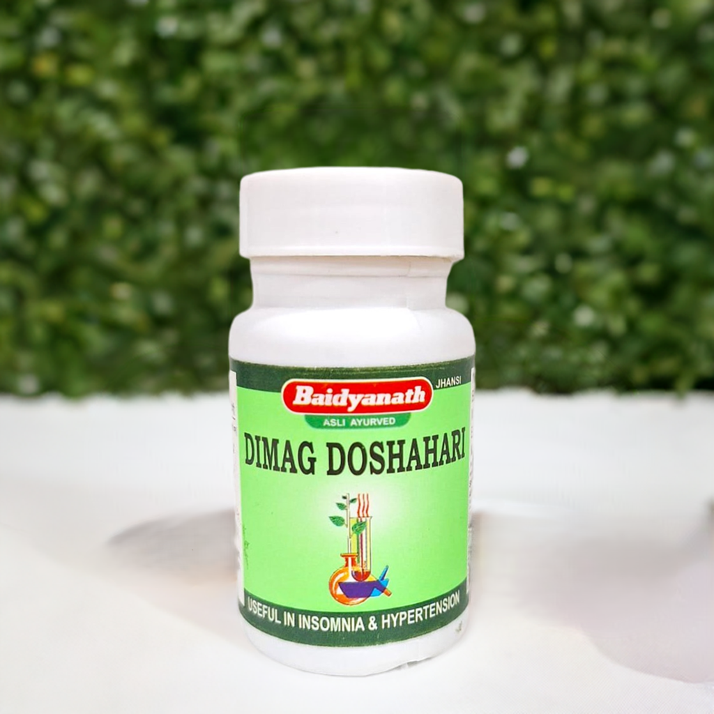 Baidyanath (Jhansi) Dimag Doshahari 50 Tablet – Traditional Ayurvedic Formula